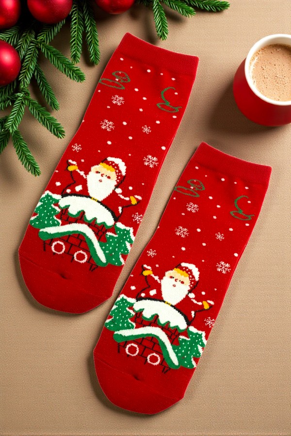 Χριστουγεννιάτικη Unisex Κάλτσα 35-41