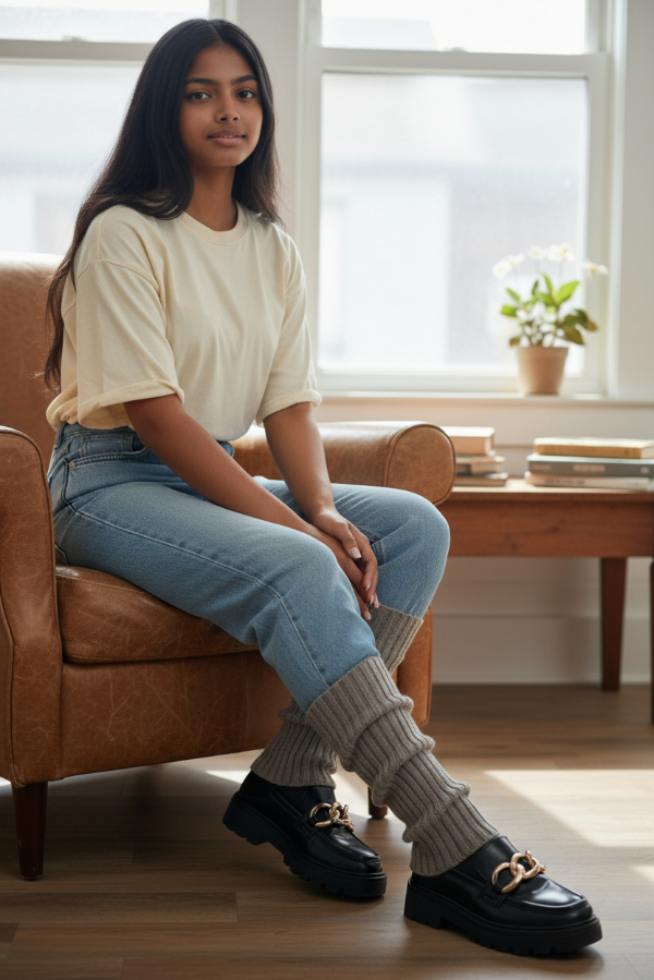 Γυναικείες Πλεκτέ Γκέτες - Image 5