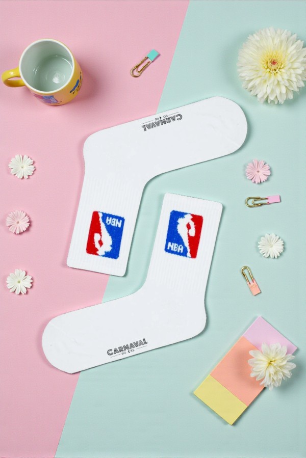 Κάλτσα Unisex με Σχέδιο NBA