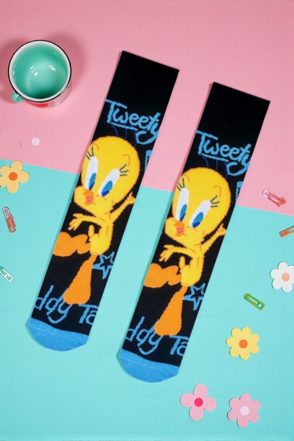 Κάλτσα Unisex με Σχέδιο Tweety