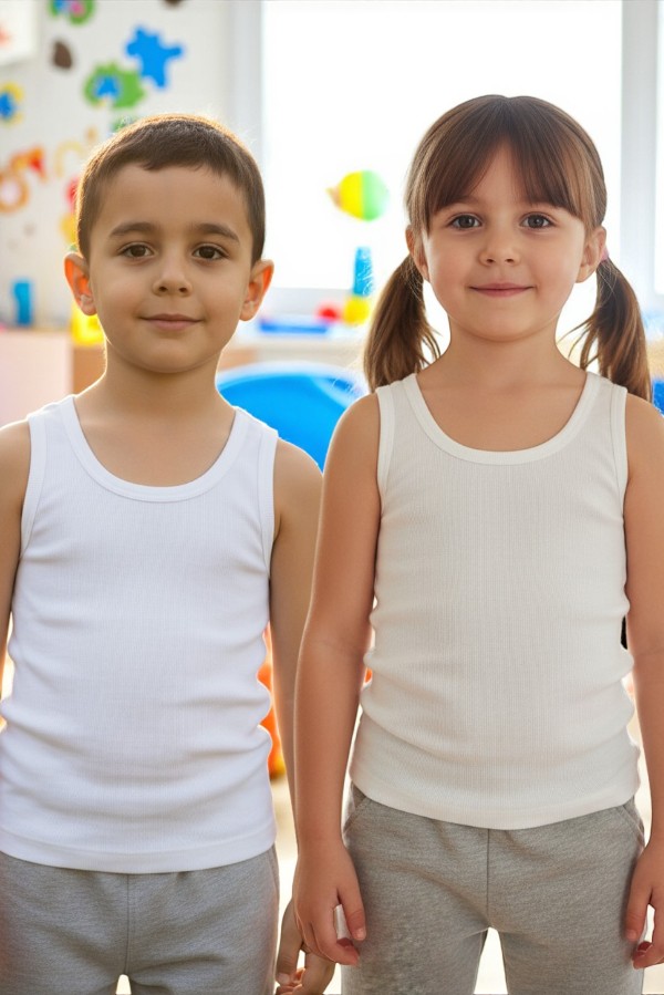Παιδικό UNISEX Φανελάκι Αμάνικο