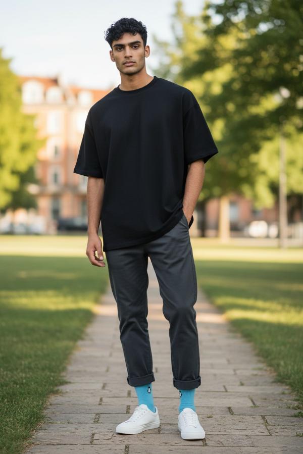 Κάλτσα Unisex με Σχέδιο Penguen - Image 3