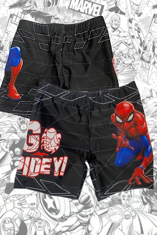 Βρεφικό - Παιδικό Μαγιό Μπόξερ -SpiderMan