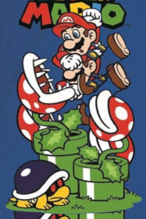 Πετσέτα Θαλάσσης Microfiber Super Mario