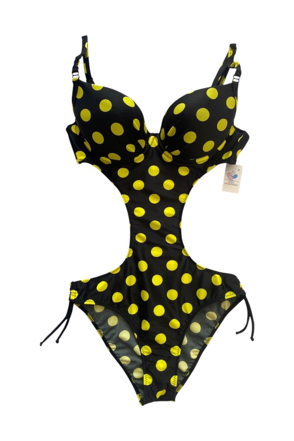 Ολόσωμο Μαγιό Monokini με Σταθερή Ενίσχυση