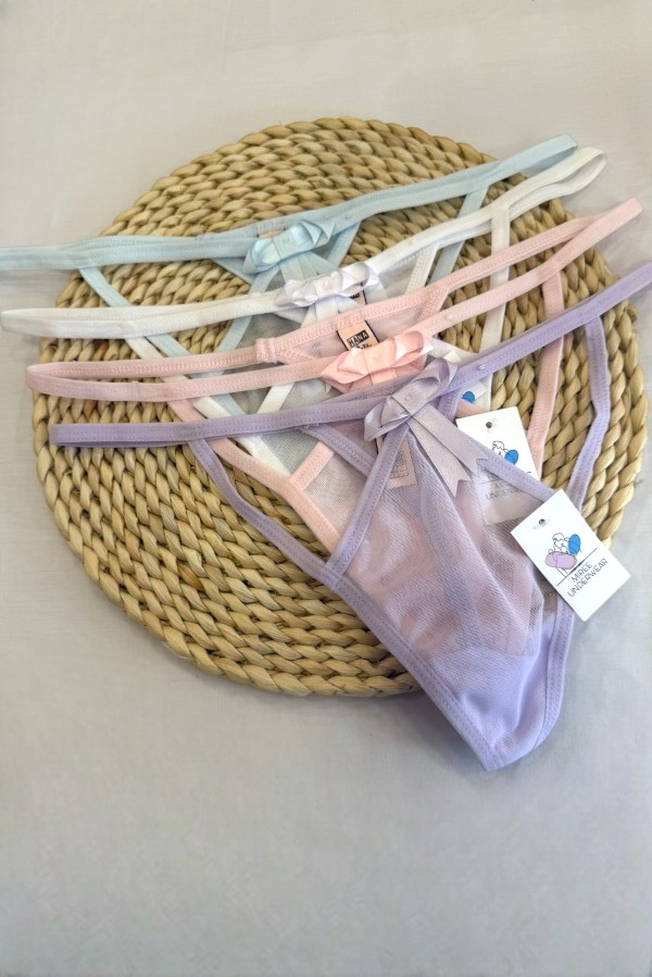 Γυναικείο Διάφανο String με Ανοίγματα