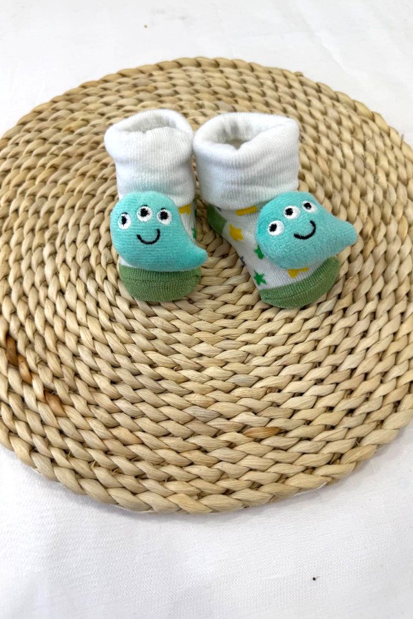 Βρεφικές Καλτσούλες με Ζωάκια | 0-6M