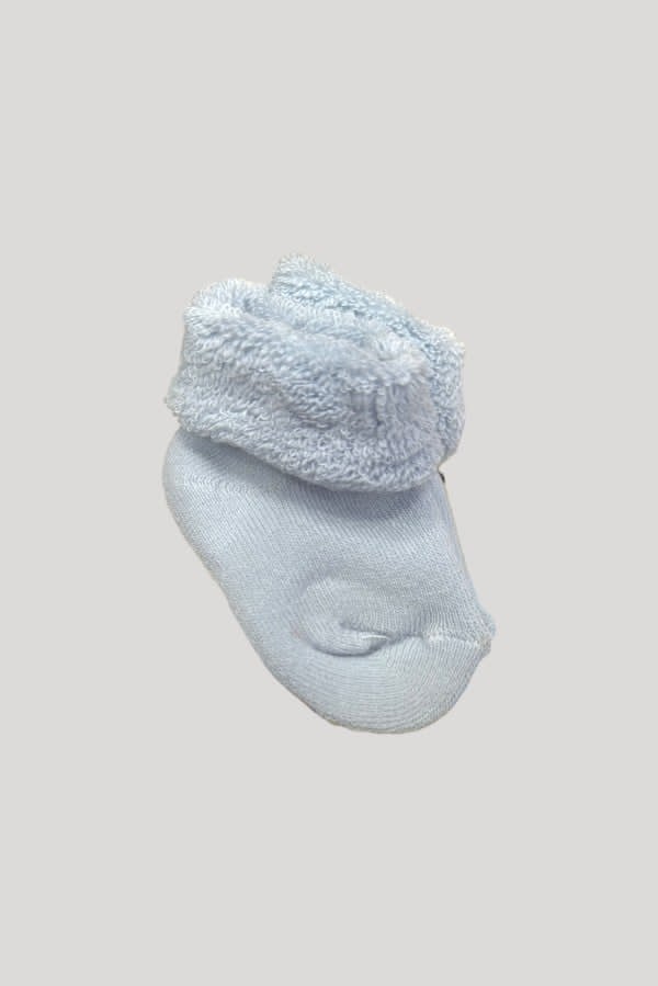 Βρεφική Κάλτσα Πετσετέ – Baby Blue