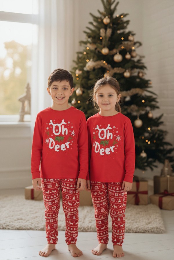 Παιδική Unisex Χριστουγεννιάτικη Πιτζάμα