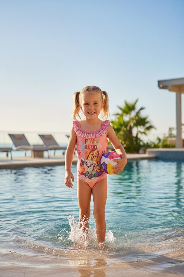 Ολόσωμο Μαγιό για Κορίτσι – Paw Patrol - 7/8